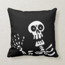 Search for halloween skeleton pillows Goth