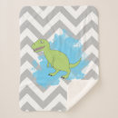 Search for green dinosaur blankets Tyrannosaurus rex