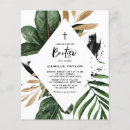 Search for 4x5 christening invitations Greenery
