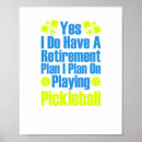 Search for funny pickleball posters Sports