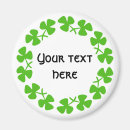 Recherche de verts de shamrock magnets St patrick