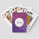 Recherche de pierres précieuses jeux de cartes Violet