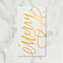 Search for gold foil gift tags Hand lettered
