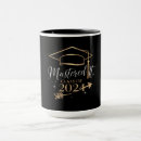 Recherche de masters graduation mugs École