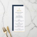 Search for nautical wedding menus Modern elegant