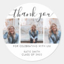 Search for graduation thank you stickers Chic