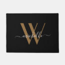 Search for initial doormats Monogrammed