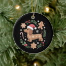 Search for weiner dog ornaments Winter