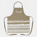 Search for burlap aprons Kitchen