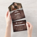 Search for barn wood wedding invitations Script calligraphy