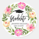 Recherche de floral graduation stickers Élégant