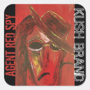 Search for agent square stickers Spy