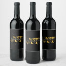 Search for gold black wine labels Vintage