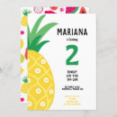 Search for pineapple party invitations Fruit