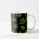 Search for black leaf mugs Green