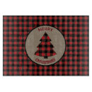 Search for christmas tree pattern cutting boards Plaid