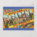 Recherche de pasadena cartes postales Salutations