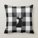 Search for black and white deer pillows Pattern