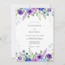 Search for purple and blue wedding invitations Summer