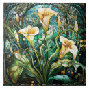 Search for calla lily flower tiles Botanical