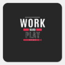 Search for play hard stickers Hustle