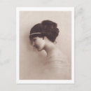 Recherche de profil femme cartes postales Vintage