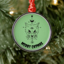 Search for cat lover ornaments Witch