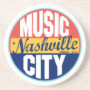 Recherche de nashville tennessee dessous de verres Ville de musique