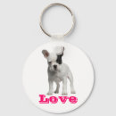 Search for love french bulldog keychains Puppy