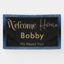 Search for back the blue outdoor signs Welcome home