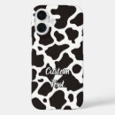 Search for cowhide print iphone cases Animal
