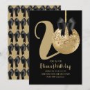 Search for 20th birthday invitations Minimalist