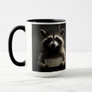 Search for trash can mugs Raccoon