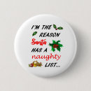 Recherche de santa buttons Funny