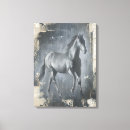 Search for black stallion canvas prints Horse