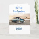 Search for classic car cards Grandson