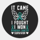 Search for ovarian cancer stickers Cervical