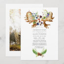 Search for wild life invitations Woodland