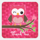 Search for girly owl stickers Pink