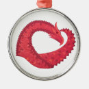 Recherche de dragon rouge ornements Amour