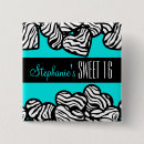 Search for zebra birthday buttons Cute