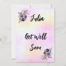 Search for get well invitations Floral