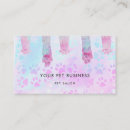 Search for purple pattern business cards Dog walker