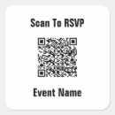Search for rsvp stickers Black and white