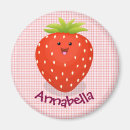 Recherche de de fraise refrigérateur magnets Girl