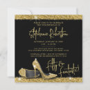 Recherche de talons hauts invitations Fête d'anniversaire or