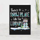 Search for librarian christmas cards Snow