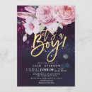 Search for light purple baby shower invitations Floral