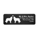 Search for love dogs return address labels Heart