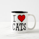 Search for i heart cats mugs Kitten